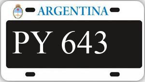 Patente AE643PY