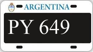 Patente AE649PY
