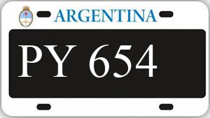 Patente AA654PY
