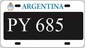 Patente AE685PY