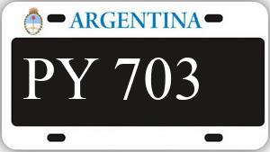 Patente AA703PY