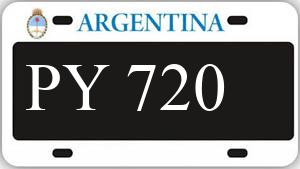 Patente AA720PY
