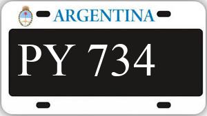 Patente AE734PY