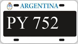 Patente AE752PY