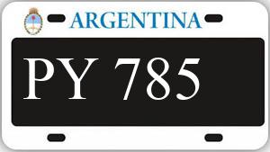 Patente AE785PY