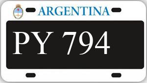 Patente AA794PY