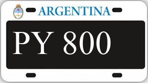 Patente AA800PY