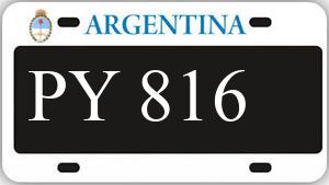 Patente AA816PY