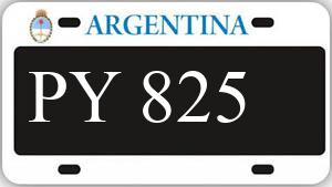 Patente AA825PY