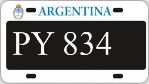 Patente AA834PY
