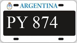 Patente AA874PY