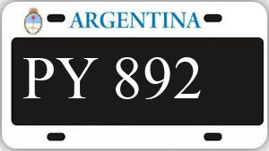 Patente AE892PY