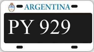 Patente AE929PY