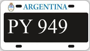 Patente AE949PY
