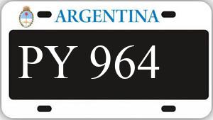 Patente AE964PY