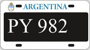 Patente AA982PY