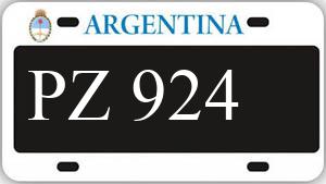 Patente AA924PZ