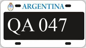 Patente AA047QA