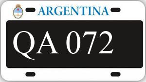 Patente AA072QA