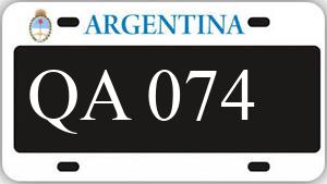 Patente AA074QA