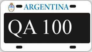 Patente AA100QA
