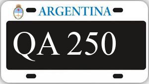 Patente AA250QA