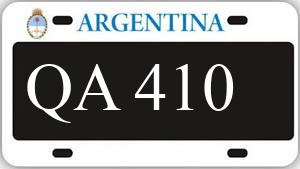 Patente AA410QA
