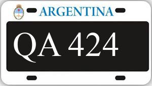 Patente AA424QA