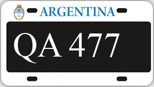 Patente AA477QA