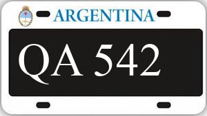 Patente AA542QA