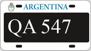 Patente AA547QA
