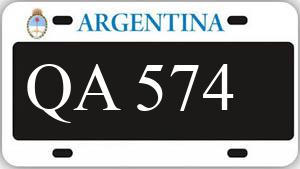 Patente AA574QA