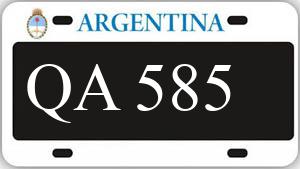 Patente AA585QA