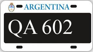 Patente AA602QA