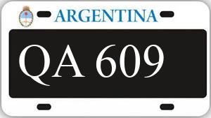 Patente AA609QA