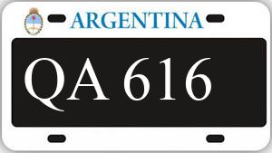 Patente AA616QA