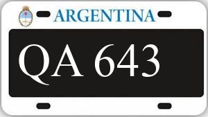 Patente AA643QA