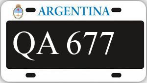 Patente AA677QA