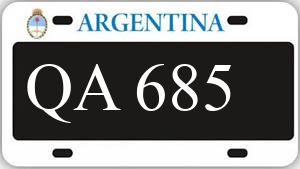 Patente AA685QA