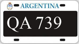 Patente AA739QA