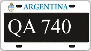 Patente AA740QA