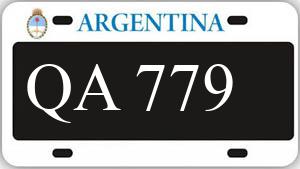 Patente AA779QA