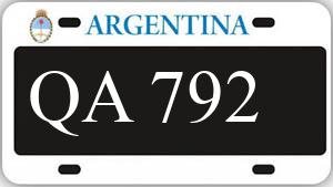 Patente AA792QA