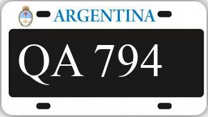 Patente AA794QA