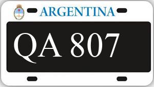 Patente AA807QA