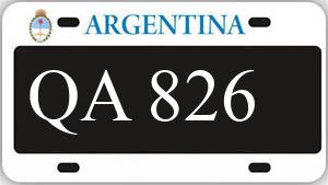 Patente AA826QA