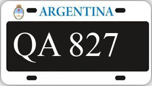Patente AA827QA