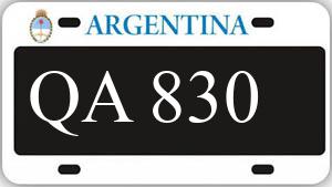Patente AA830QA