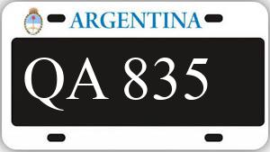 Patente AA835QA
