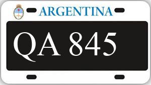Patente AA845QA